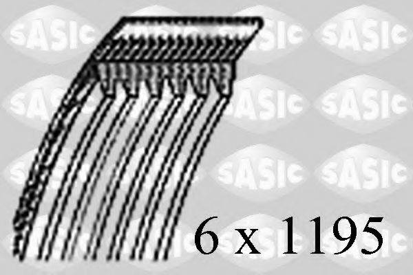 SASIC 1774070 Ремень поликлиновый