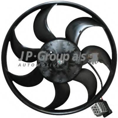 Вентилятор радиатора (электродвигатель) JP GROUP 1299101000