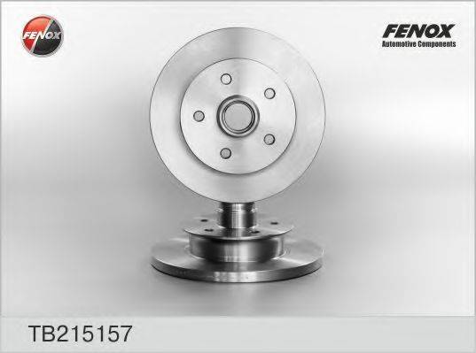 FENOX TB215157 Диск тормозной