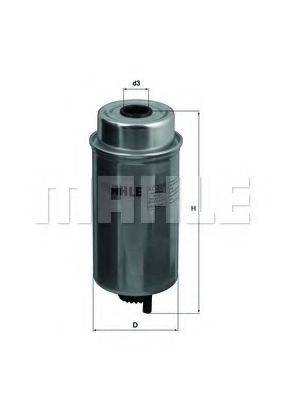 Фильтр топливный MAHLE ORIGINAL KC227