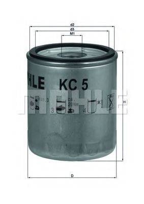 Фильтр топливный MAHLE ORIGINAL KC5
