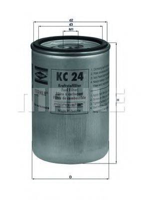 Фильтр топливный MAHLE ORIGINAL KC24
