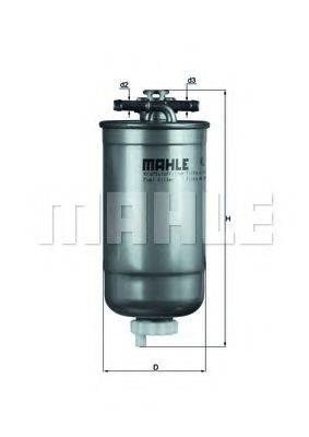 Фильтр топливный MAHLE ORIGINAL KL 147D