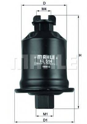 Фильтр топливный MAHLE ORIGINAL KL514