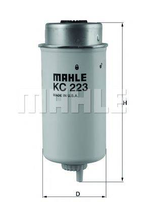 Фильтр топливный MAHLE ORIGINAL KC223