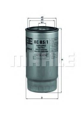 Фильтр топливный MAHLE ORIGINAL KC 85/1
