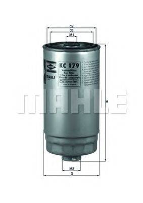 Фильтр топливный MAHLE ORIGINAL KC179