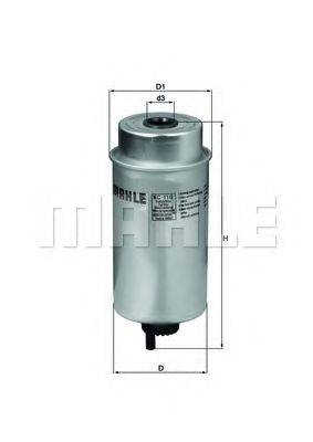 Фильтр топливный MAHLE ORIGINAL KC116