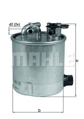 Фильтр топливный MAHLE ORIGINAL KL44023