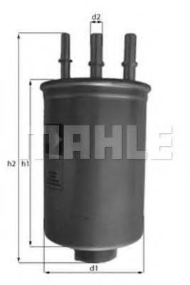 Фильтр топливный MAHLE ORIGINAL KL511