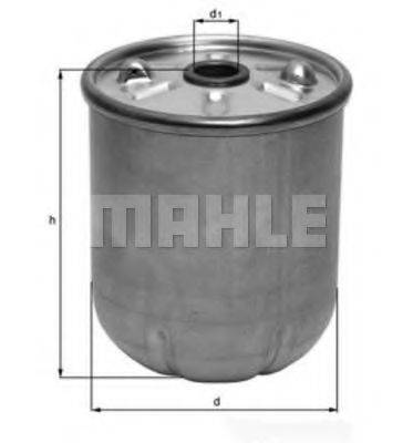 Масляный фильтр двигателя MAHLE ORIGINAL OZ 6D