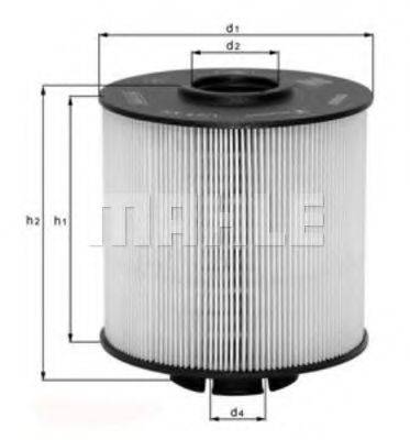Фильтр топливный MAHLE ORIGINAL KX 67/2D