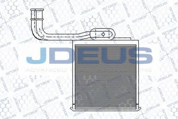 Радиатор отопителя JDEUS 242M01