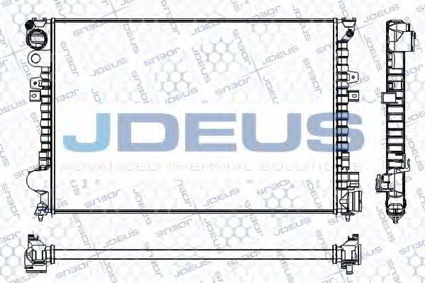 Радиатор (охлаждение двигателя) JDEUS RA0210410