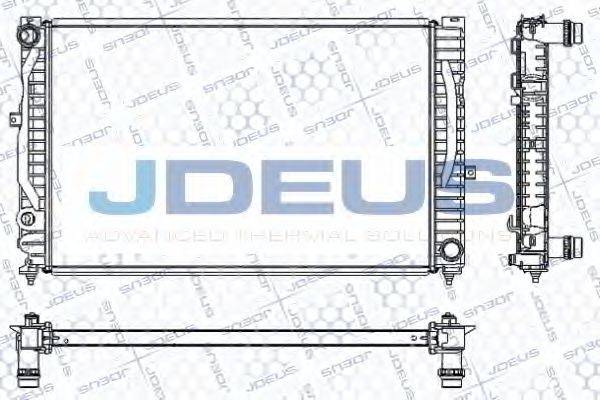 JDEUS RA0010230 Радиатор (охлаждение двигателя)