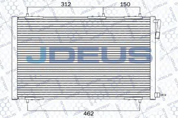JDEUS 721M50 Конденсатор кондиционера