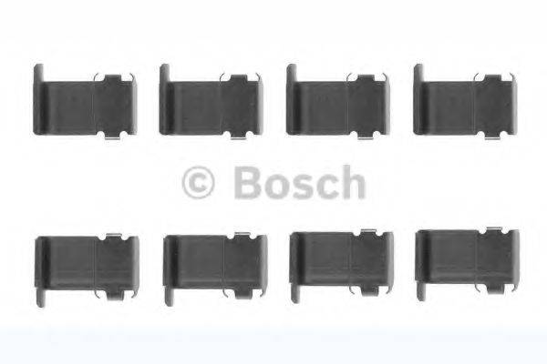 Комплектующие, колодки дискового тормоза BOSCH 1987474232