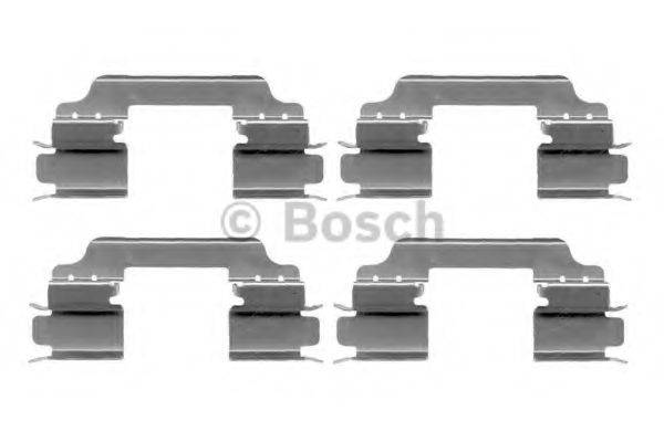 Комплектующие, колодки дискового тормоза BOSCH 1987474310