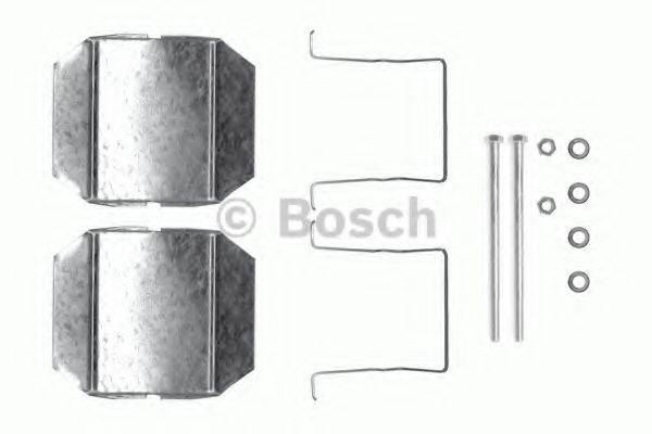 Комплектующие, колодки дискового тормоза BOSCH 1987474333