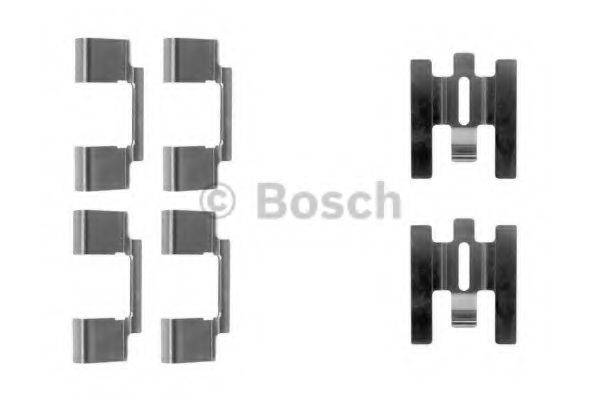 Комплектующие, колодки дискового тормоза BOSCH 1987474355