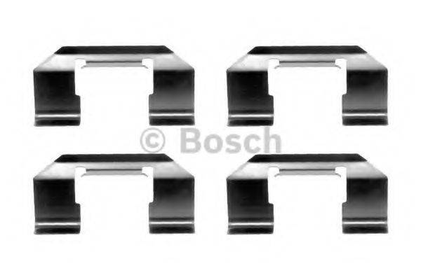 Комплектующие, колодки дискового тормоза BOSCH 1987474359