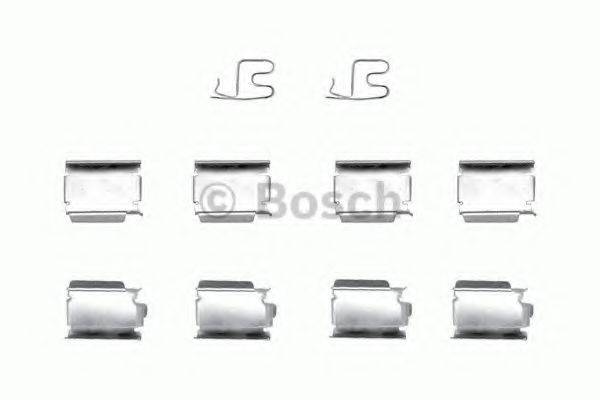 Комплектующие, колодки дискового тормоза BOSCH 1987474382