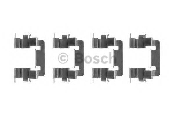 Комплектующие, колодки дискового тормоза BOSCH 1987474390