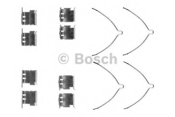 Комплектующие, колодки дискового тормоза BOSCH 1987474396