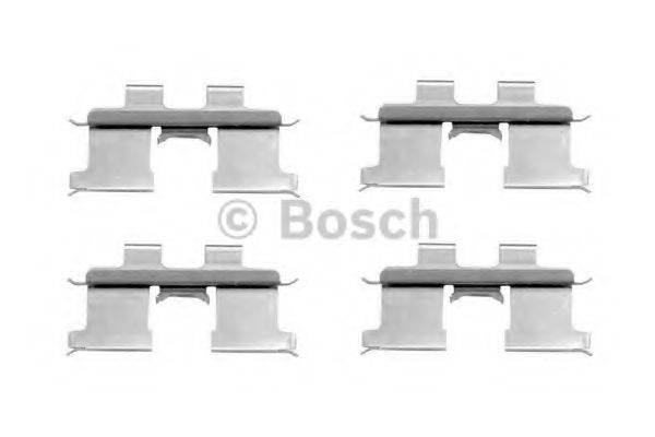 Комплектующие, колодки дискового тормоза BOSCH 1987474423