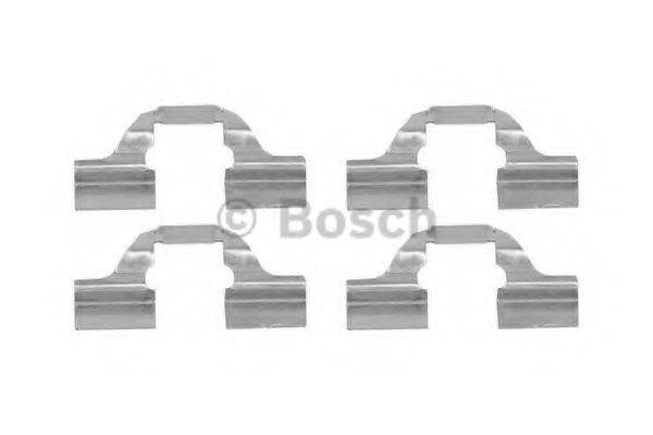 Комплектующие, колодки дискового тормоза BOSCH 1987474435