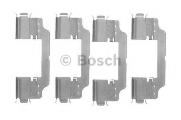 Комплектующие, колодки дискового тормоза BOSCH 1987474451