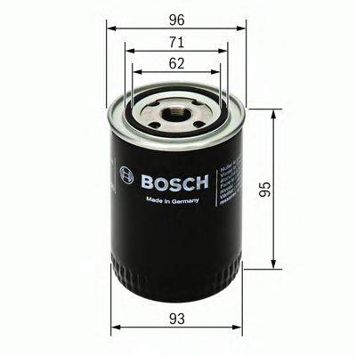 Масляный фильтр двигателя BOSCH 0 451 103 004