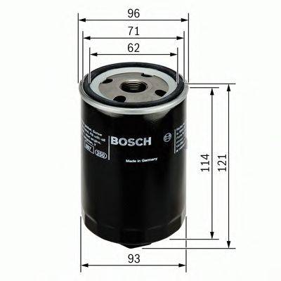 Масляный фильтр двигателя BOSCH 0451103028
