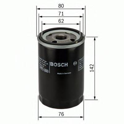 Масляный фильтр двигателя BOSCH 0451103092