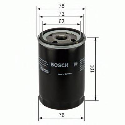 Масляный фильтр двигателя BOSCH 0451103232