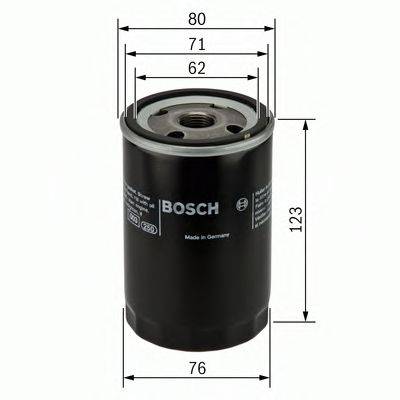 Масляный фильтр двигателя BOSCH 0451103258