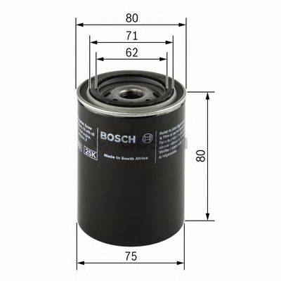 Масляный фильтр двигателя BOSCH 0451103271