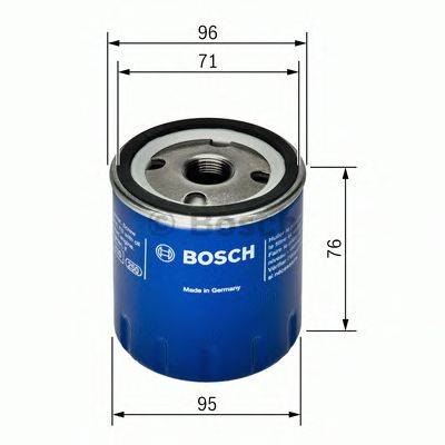Масляный фильтр двигателя BOSCH 0 451 103 311