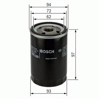 Масляный фильтр двигателя BOSCH 0451103333