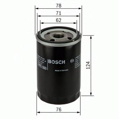Масляный фильтр двигателя BOSCH 0 451 103 340
