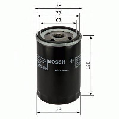 Масляный фильтр двигателя BOSCH 0451103369