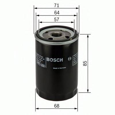 Масляный фильтр двигателя BOSCH 0451103372