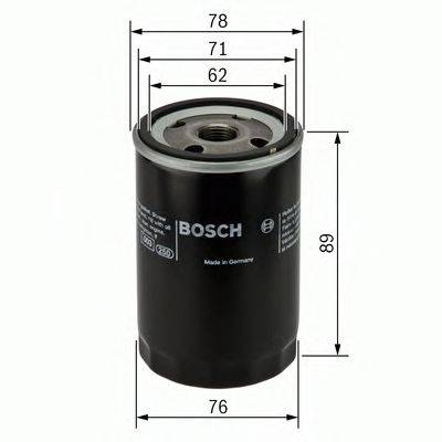 Масляный фильтр двигателя BOSCH 0451104026
