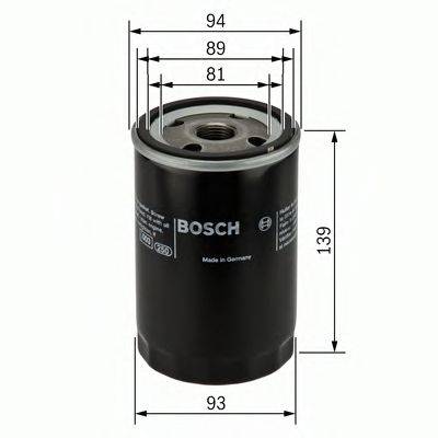 Масляный фильтр двигателя BOSCH 0 451 104 064