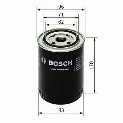 Масляный фильтр двигателя BOSCH 0 451 203 234