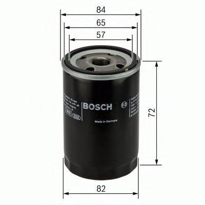 Масляный фильтр двигателя BOSCH 0986452019