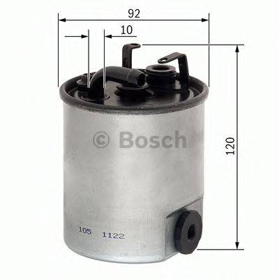 Фильтр топливный BOSCH F026402003