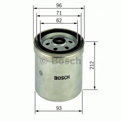 Фильтр топливный BOSCH F026402035