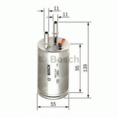 Фильтр топливный BOSCH F026403014