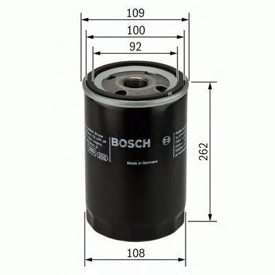 Масляный фильтр двигателя BOSCH F026407043